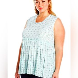 Melissa McCarthy Seven 7 Sleeveless top, 1x
